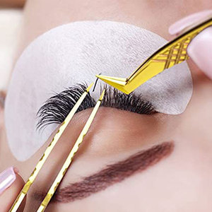 Material de acero de alta calidad hecho juegos de pinzas chapadas en oro gran oferta diseño personalizado juego de pinzas de 4 piezas en MOQ bajo - Product Image 6