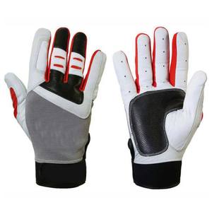 Gants de frappe de baseball en cuir ELIXE SPORTS pour adultes - Fermeture à boucle et crochet, couleur personnalisable, flexibles, respirants, légers - Product Image 6