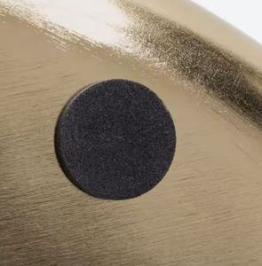 Plateau de service de luxe en métal aluminium avec chargeur plaqué or utilisé dans les restaurants et les mariages - Product Image 4