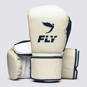 RTS Professional Laced Pure Cowhide Leather Boxing <b>Gloves</b>-Customized Training Sparring Adjustable Strap Breathable Lightweight - Product Image 1