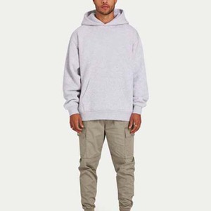 Precio al por mayor nueva ropa de calle moda sudaderas con capucha de gran tamaño de manga larga logotipo personalizado básicos sudaderas con capucha y sudaderas para 100% algodón - Product Image 1