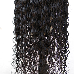 Extensions de cheveux humains indiens de qualité supérieure, lisses, Remy, double trame, fabriquées à la machine, à clipser, pour tête entière, couleur noir naturel - Product Image 1