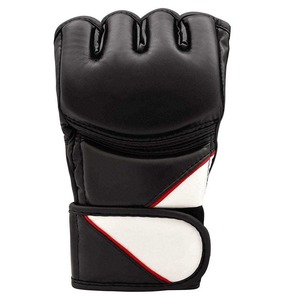 Gants d'entraînement MMA rembourrés de haute qualité, vêtements de combat Logo personnalisé, grappin de boxe en cuir léger - Product Image 3