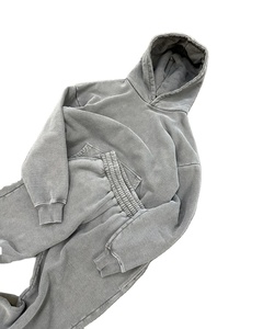 Trajes de sudor con lavado ácido Zip Up Sun Faded Chándales Sudaderas con capucha y pantalones de chándal Conjuntos 100 por ciento chándales de algodón de Pakistán - Product Image 4