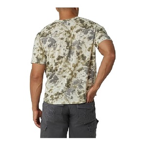 T-shirt à manches courtes en coton 100% pour hommes, maillot simple respirant avec imprimé du cou, grande taille, prix d'usine au Bangladesh, vente en gros - Product Image 5