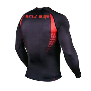 sublimation full sleeve <b>rashguard</b> MMA <b>Rashguard</b> <b>BJJ</b> Rashgaurd sports wear sublimation custom rash guard sports - Product Image 5