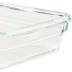 Emsa <b>Clip</b>&Close Rectangular Glass Thermal Bottle 100% BPA-Free Polypropylene Hygienic Food Storage Container Odor Flavor - Product Image 4