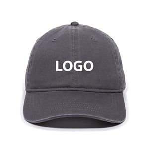 High Quality 100% Cotton Unisex Custom Baseball Caps Embroidered Logo Adjustable Professional 5 or 6-Panel Sports <b>Dad</b> <b>Hats</b> - Product Image 1