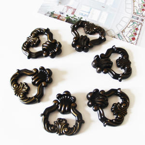 ลูกบิดตู้โลหะผสมสังกะสีแบบร่วมสมัย สีเงิน สีทอง อุปกรณ์ฮาร์ดแวร์เฟอร์นิเจอร์ ที่จับลิ้นชักอเนกประสงค์สำหรับตู้ครัว ตู้เสื้อผ้า ตู้เก็บของ - Product Image 3