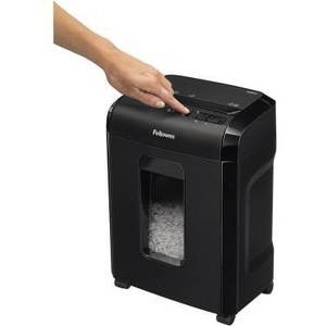 เครื่องทำลายเอกสาร Fellowes Powershred 10M P-5 สีดำ ความจุ 10 แผ่น (70 กรัม/ตร.ม.) สำหรับทำลายกระดาษเย็บเล่ม บัตรเครดิต แบบตัดละเอียด - Product Image 4