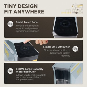 Chất Lượng Cao Phong Cách Viên Nang <span class=keywords><strong>Grey</strong></span> Cà Phê Nhà Sản Xuất Nhanh Chóng Sưởi Ấm Hoạt động Mịn Tiết Kiệm Không Gian Thiết Kế Và Lý Tưởng Sử Dụng Cho Nhà - Product Image 5