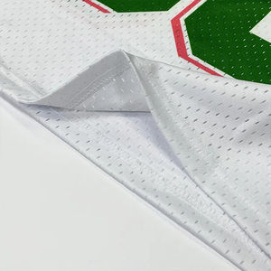 Camiseta de fútbol de transferencia de calor sublimada de malla cuadrada de ropa deportiva de moda Vintage de calidad superior - Product Image 4