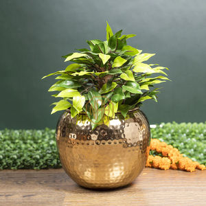 Vase décoratif en métal doré, centre de table de fête moderne, table de mariage de luxe, fabricant en gros, exportation directe d'usine - Product Image 1