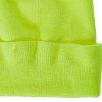Gorros de Punto Personalizados al por Mayor con Logotipo Bordado para Bebés, Gorros de Invierno para Niños, Estilo Casual de Playa Y2K, Transpirables, 22 Colores, con Borde