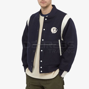 Chaquetas de hombre Nueva llegada Chaqueta para hombre Ropa informal Chaquetas de hombre Liso Color sólido Hombres Lettermen Chaquetas - Product Image 4