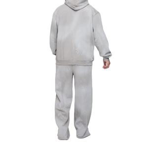 Vente chaude : Ensemble de survêtement d'hiver pour homme, style unique, nouvelle mode, respirant, en molleton de coton, vêtements à marque privée, best-seller 2026 - Product Image 2