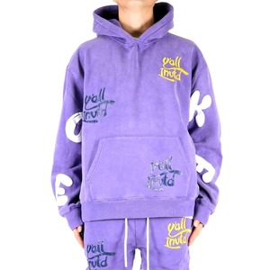 Vente en gros Sweat à capuche oversize imprimé bouffant pour hommes basique sweat-shirt vierge avec logo personnalisé imprimé de couleur unie - Product Image 1