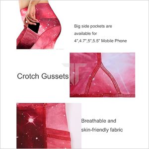 Leggings de Yoga en Nylon respirant taille haute pour femmes poche pratique contrôle du ventre résistance antibactérienne aux accrocs décontracté - Product Image 6