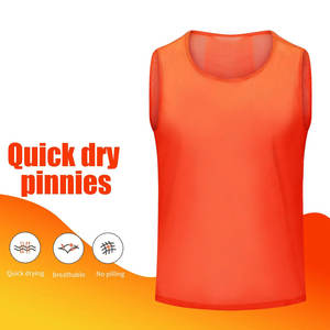 เสื้อกีฬาฟุตบอลคุณภาพสูงแบบกำหนดเอง เสื้อกล้ามฝึกซ้อมทีมสำหรับผู้ใหญ่ พิมพ์หมายเลขและโลโก้ตามสั่ง - Product Image 2