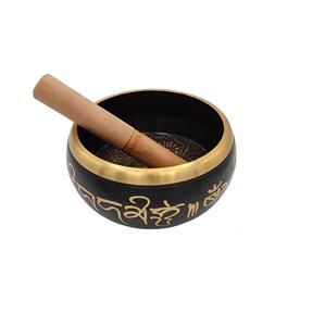 Cuenco de canto tibetano, tazón de Canto de aleación de Metal de latón Original indio, gama alta - Product Image 2