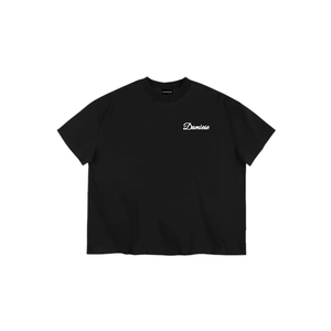 ODM OEM Unisex camiseta de gran tamaño transpirable diseño cuadrado bordado de longitud corta de talla grande para hombres mujeres adolescentes hecho Vietnam - Product Image 4