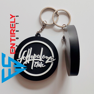 Porte-clés en caoutchouc Votre propre logo Porte-clés lettre personnalisé personnalisé hôtel d'affaires personnalisé 2D 3D PVC souple promotionnel - Product Image 6