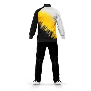 Chándal con cremallera de alta calidad para hombre, chándal deportivo transpirable para gimnasio y fitness con logotipo personalizado, estampado de fuente para correr en invierno - Product Image 2