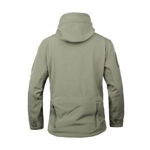 Veste Softshell Unisexe à Vente Chaude Hommes Femmes Extérieur Imperméable Coupe-Vent Multi-Poches à Capuche Polaire Confortable Veste d'Hiver - Product Image 6
