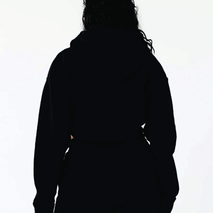 ชุดเสื้อครอปแบบสวมศีรษะแขนยาวทรงหลวมสำหรับผู้หญิงชุดเสื้อผ้าคอตตอนโอเวอร์ไซส์ผลิตตามสั่งเสื้อฮู้ดสำหรับฤดูใบไม้ร่วง - Product Image 4