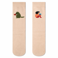 Chaussettes fantaisie respirantes de haute qualité, motifs personnalisés, unisexes, en coton, tricotées, vente au détail, distribution en gros, prix d'usine