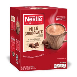 Sobres de Chocolate Caliente Nestlé – Sabor Chocolate con Leche (60 unidades) - Product Image 1