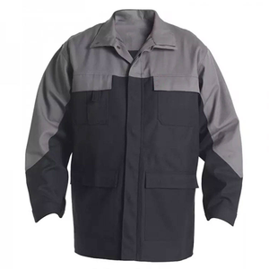 Chaqueta de Seguridad Resistente a Desgarros, Tela de Poliéster para Industria Pesada, Chaqueta de Seguridad Reflectante, Tela Transpirable para Personal de Turno Nocturno - Product Image 5