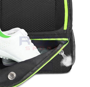 Sac de sport unisexe en polyester OEM pour le football, la natation, la salle de sport, les voyages, sac à dos avec porte-ballon séparé, logo personnalisé - Product Image 3