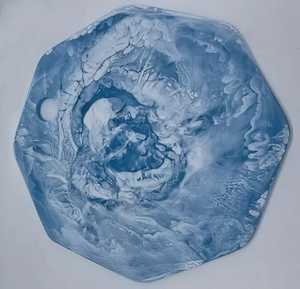 Plato de cena Octágono ecológico de resina moderna de alta calidad con Color personalizado para restaurante Hotel hogar cocina uso - Product Image 1