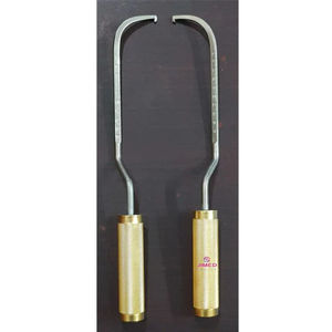 Dissecteur sous-mammaire Agris Dingmann 35 cm, outil chirurgical manuel en acier pour la dissection des seins, certifié CE Classe I, lame SR-200 - Product Image 6