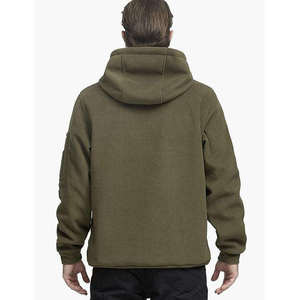 OEM Custom Made Men's Winter Sports Hoodie 380 Grams Cotton Polyester <b>Blend</b> Fleece Eco-Friendly Quick Dry Pullover Hoodie - Product Image 6