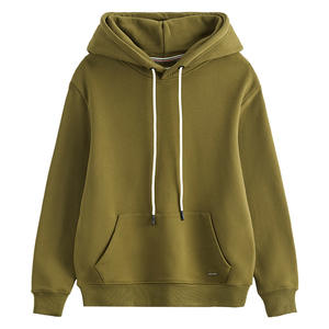 Sudadera con capucha térmica de peso pesado de algodón 100% para hombre, sudadera de gimnasio de gran tamaño con logotipo personalizado para invierno, fabricante personalizado - Product Image 5
