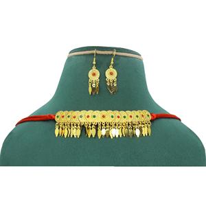 Martasha diseñador islámico Ramadán especial dorado UAE joyería especial Dubai joyería collar pendiente conjunto - Product Image 6