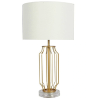 Lampe de table élégante design vintage en laiton antique pour décoration de maison moderne pour chambre à coucher salon hôtel Base E26