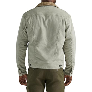 Chaqueta vaquera extragrande de lona gruesa para hombre de alta calidad con logotipo personalizado estilo Hip Hop para invierno al por mayor - Product Image 6