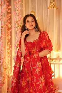 Algodón paquistaní Salwar Kameez Anarkali vestido trajes vestidos Salwar Kameez para mujeres vestidos indios - Product Image 5