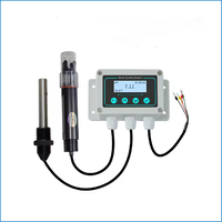 Analyseur de qualité de l'eau 2 en 1 pour l'aquaculture, instruments numériques, détection de l'eau, sonde EC TDS PH, format MQTT Json