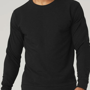 เสื้อสเวตเตอร์ผู้ชายเสื้อสวมหัวคอกลมผ้าฝ้ายเนื้อนุ่มมีคุณสมบัติป้องกันไฟฟ้าสถิตย์และเสื้อฮู้ดติดโลโก้ตามสั่ง - Product Image 3