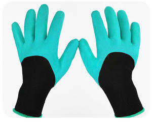 Gants de jardinage à griffes pour creuser la terre, planter des légumes, résistants aux aiguilles, en cuir protecteur, anti-chimiques, durables - Product Image 5