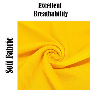 Conjunto de Uniforme de Fútbol Personalizado para Hombre |   Conjunto de Camiseta y Pantalones Cortos de Fútbol Amarillo y Azul Rey |   Uniformes de Fútbol al por Mayor para Entrenamiento de Equipos - Product Image 4