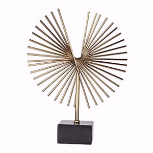 อุปกรณ์ตกแต่งโต๊ะพร้อมฐานสำหรับบ้านสำนักงานและโต๊ะสีทองอุปกรณ์ตกแต่งโต๊ะดีไซน์ล่าสุด - Product Image 5