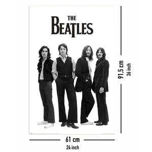 Affiche The Beatles - Plaque musicale vintage The Beatles, affiche artistique pour la décoration de la maison - Product Image 5
