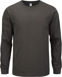 T-shirt à manches longues uni pour homme - Product Image 3