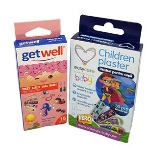 Cajas de Cartón Bristol Reciclables con Recubrimiento UV, Laminado Mate y Relieve para Empaquetado de Apósitos para Heridas en el Sector Salud - Product Image 6