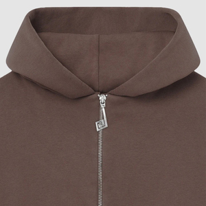 Sudadera con capucha transpirable impermeable de algodón de otoño para hombre con mangas largas de ajuste regular y cuello con capucha - Product Image 5